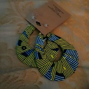 Ethnic Cloth Earrings